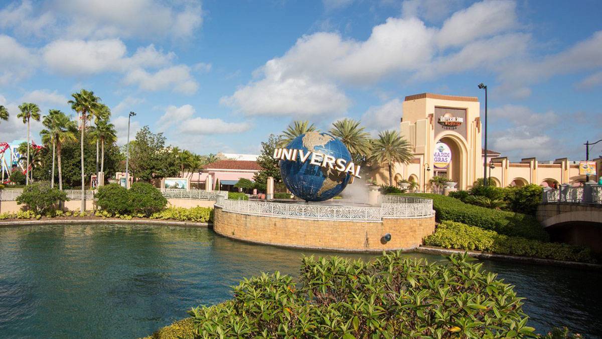 external view of Universal sign in orlando florida